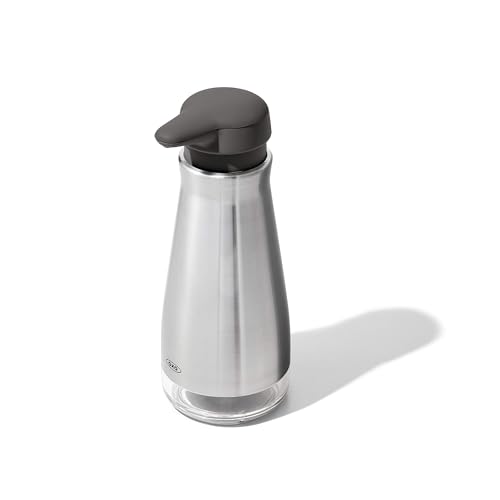 Good Grips Stainless Steel Soap Dispenser, Kitchen... (Stainless Steel)