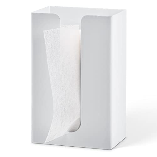 Magnetic Dryer Sheet Holder,Dryer Sheet Container Dispenser,Metal,White | Laundry Room Organizition,Wall Dryer Sheet Box,Fabric Sheet Holder,Laundry Detergent Sheets Dispenser