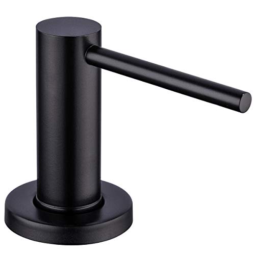 Matte Black Kitchen Sink Soap Dispenser GAPPO Coun... (Matte Black | Stainless Steel)