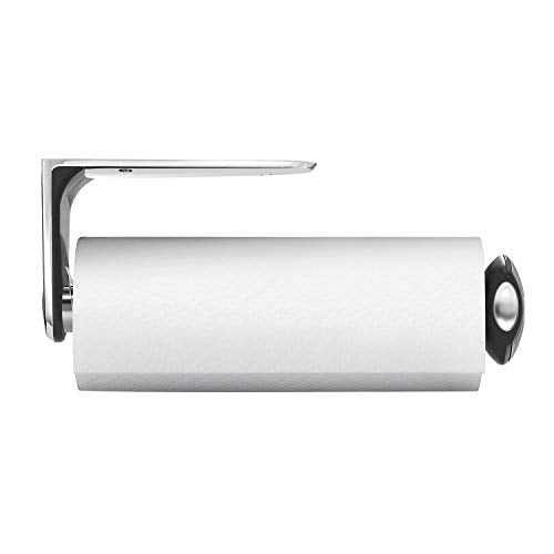 Wall Mount Paper Towel Holder, Under-Cabinet or Wa... (Stainless Steel | Stainless Steel)