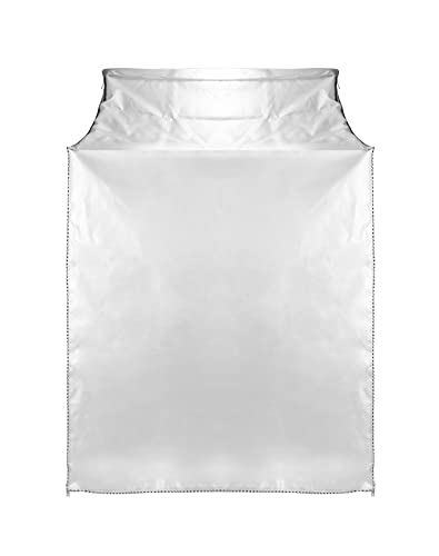 QWORK Washer and Dryer Covers, Heavy Duty Waterproof Washing Machine Cover for Most Top Load or Front Load Machine, Dustproof, All Weather Protection, 29" W x 28" D x 43" H