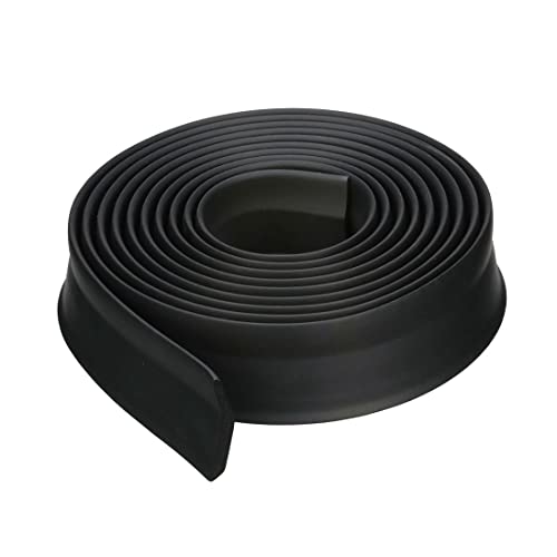 Garage Door Foam Bottom Weather Seal for 16' Wide... (Black)
