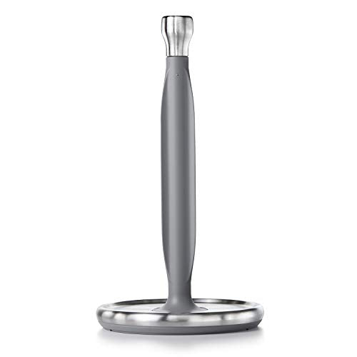 Good Grips Steady Paper Towel Holder Countertop (Gray | Stainless Steel)