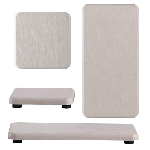 Set of 4 Water Absorbent Diatomite Coasters, Diato... (4 Count | Diatomite)