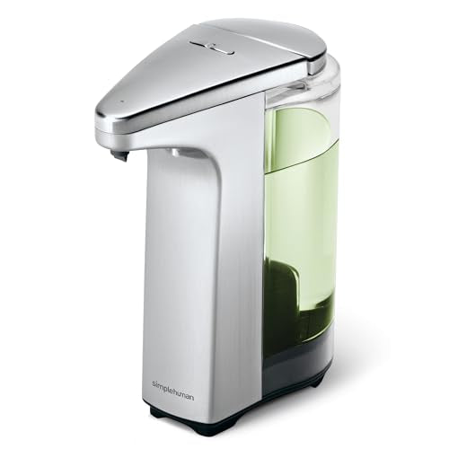 8 oz. Touch-Free Sensor Liquid Soap Pump Dispenser... (Brushed)
