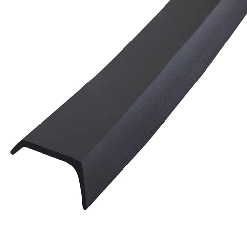 MD Building Rubber Garage Door Bottom Seal, Black,... (Black | Rubber)
