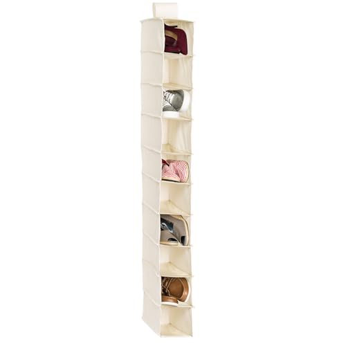 Honey Can Do 10 Shelf Shoe Org, Natural SFT-01254 Natural