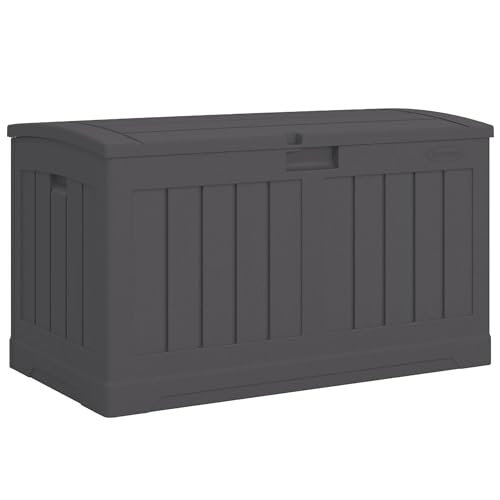 50 Gallon Medium Capacity All Weather Construction... (Peppercorn | Resin)