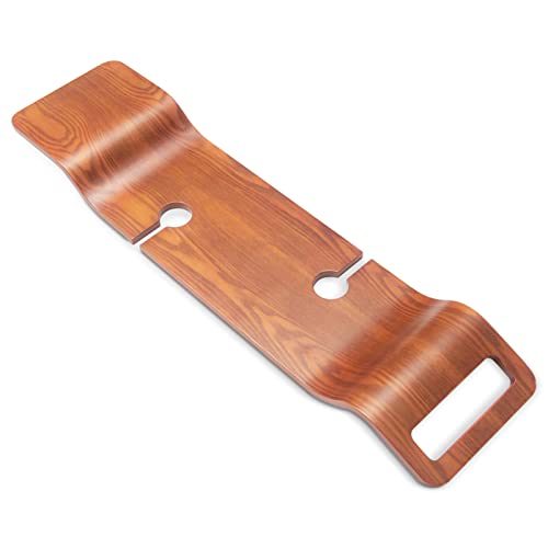 Corsica Luxury Wood Tub Caddy, Walnut Color, Comfo... (Oak)
