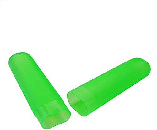 24PCS Toothbrush Holder Travel Case Clean Safe Storage For Travel Bathroom | Multipurpose bulk toothbrush storage, travel toothbrush covers, clean design for daily bathroom storage and outdoor travel
