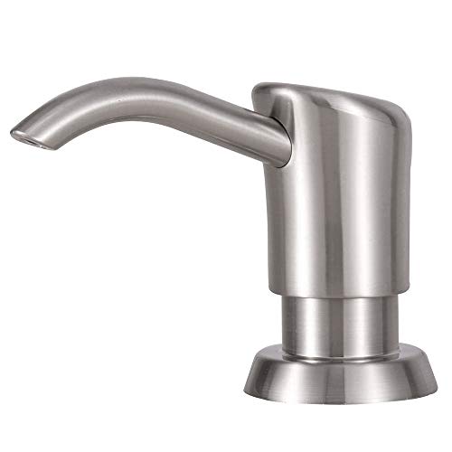 Built in Sink Soap Dispenser or Lotion Dispenser f... (Brushed Nickel | Plastic)