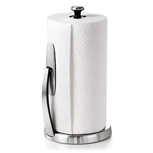 Good Grips SimplyTear Paper Towel Holder Counterto... (Stainless Steel | Stainless Steel)