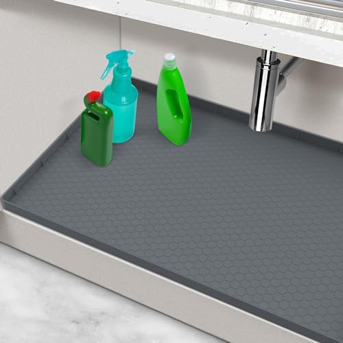 Under Sink Mats for Kitchen Waterproof 31" x 19",...