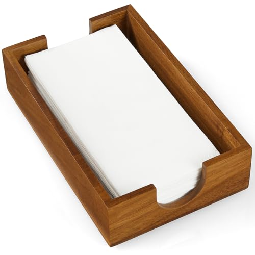 Napkin Holder for Bathroom, Acacia Wooden Guest To... (Acacia | Acacia Wood)