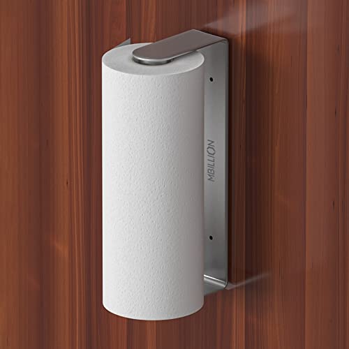 Brushed Silver SUS304 Paper Towel Holder (Brushed Silver | Stainless Steel)
