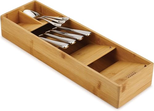 DrawerStore Compact Utensil Organizer For Kitchen... (Bamboo)