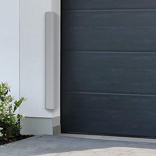 urbanhouse Ultra High-Density Heavy Duty Corner Guard Edge Protector & Bumper for Parking Garages, Workshops and Warehouses - Dark Grey, 24 Inches - 1 Each