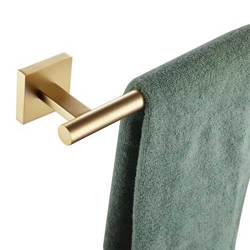 Bathroom Towel Bar Bath Towel Holders for Toilet K... (Brushed Gold | Stainless Steel)