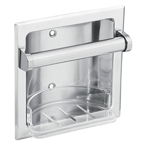 2565CH Commercial Recessed Soap Holder, Chrome, Wa... (Chrome | Chrome)