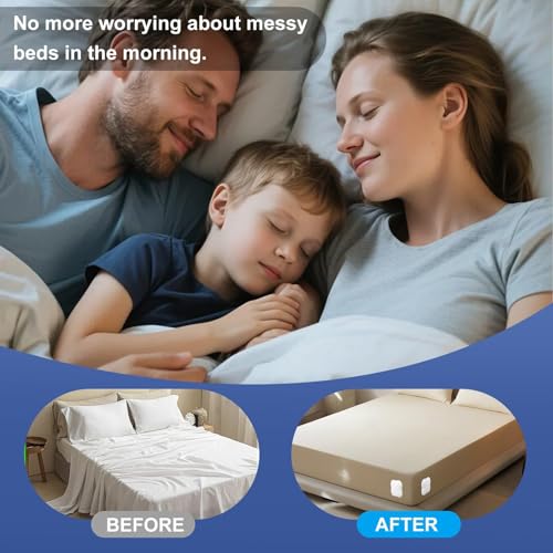 Bed Sheet Holders for Corners: Fitted Bed Sheet Grippers with Twist-Lock Clips Keep Sheets Tight Heavy-Duty Grip Quick All Mattresses Easy Installation 4 Pack White