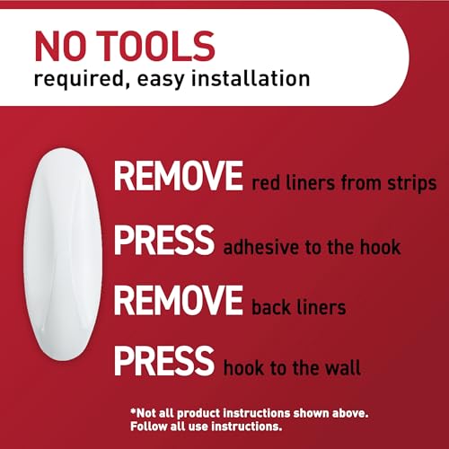 Command Medium Designer Hooks, 9 Hooks, 12 Strips