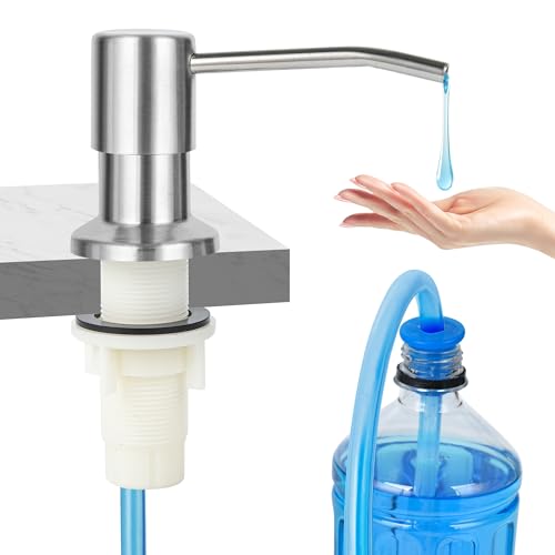 Soap Dispenser for Kitchen Sink(Brushed Nickel),St... (Brushed Nickel)
