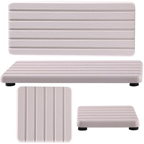 Set of 4 Water Absorbent Diatomite Coasters, Diato... (4 Count | Diatomite)