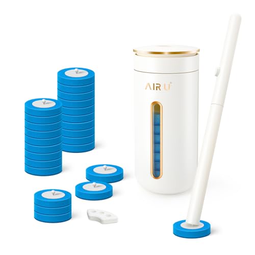 Disposable Toilet Brush, Toilet Bowl Cleaning Syst... (1 + 24)