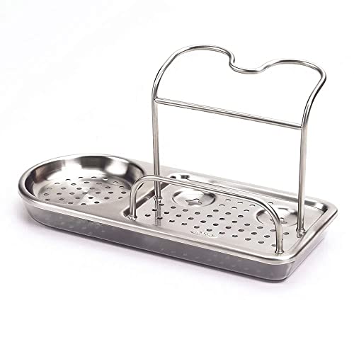 OXO Good Grips Stainless Steel Sink Caddy, Gray, A