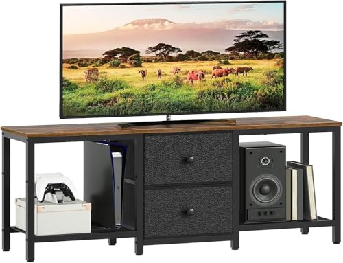 TV Stand for TVs up to 55", Entertainment Center w...