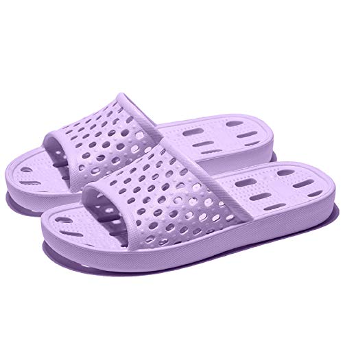 Shower Shoes Women Quick Drying Non Slip College Dorm House Shower Sandals with Holes