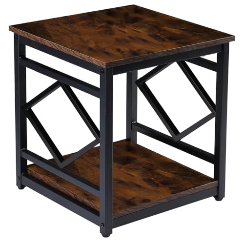 Mini Fridge Stand Table with Large Capacity Storag...
