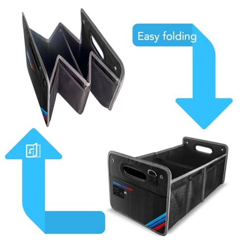 Car Trunk Organizer, Waterproof Collapsible Portable Multipurpose Storage Box, Tool Grocery bag organizer, Organizer For X1 X3 X5 E30 Suv Garage Home