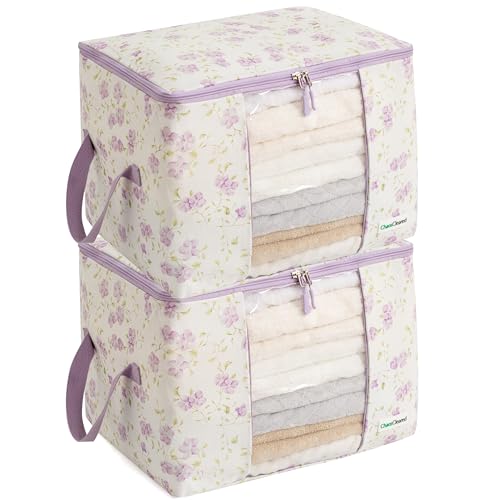 Canvas Storage Bags Designer Organizer 2 Pack – Se... (2 Count)