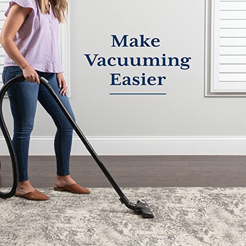 Veken Non Slip Rug Pad Gripper 8 x 10 Feet Extra Thick Pads for Any Hard Surface Floors, Keep Your Rugs Safe and in Place, Under Carpet Mat, with More Than 99 Pieces Anti-Slip Solid Square Pattern