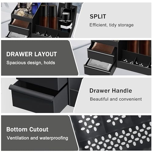 Cologne Organizer for Men,Mens Organizer,Cologne Stand,Perfume Organizer,Dresser Organizer,Organizador de Perfumes,Bathroom Organizers,Mens Bedroom Essentials, Anniversary Gifts for Men