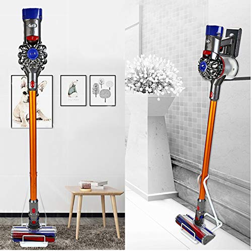Vacuum Stand for Dyson V6 V7 V8 V10 V11, Vacuum Cleaner Rack, Cordless Organizer Holders Compatible with Handheld Electric Broom(Black)