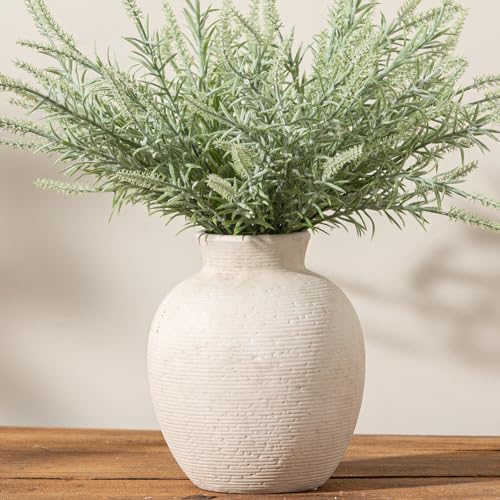 Ceramic Flower Vase Home Decor - Farmhouse Table V... (Rustic-7.4" | Ceramic)