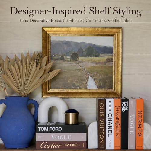 4-7 Pieces Fashion Decorations Book Set. Premium Aesthetic Faux Books for Room Decor. (4)