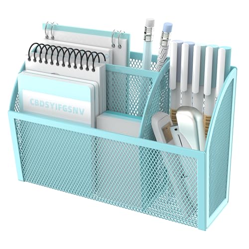 3-Grid Magnetic Pencil Holder, Strong Magnet Locke... (Metal)