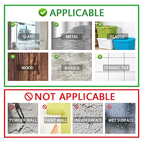 VAEHOLD 6 Pack Adhesive Wall Hooks, Heavy Duty Sticky Holder Aluminum Towel Hooks for Hanging Coat, Hat, Key, Clothes, Closet Hook Wall Mount for Kitchen, Bathroom, Office (Black)