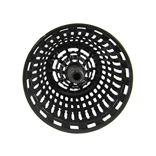Danco 10529P Chrome Shower Drain Hair Catcher for Stand-Alone Shower, 3-inch Shower Drain Hair Trap, Includes 5 Replacement Baskets, Shower Strainer