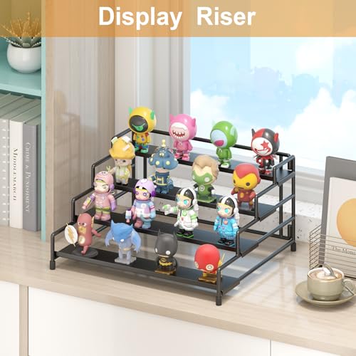 4-Tier-Spice-Rack-Organizer-for-Cabinet, Adjustabl... (Black-1 Pack | Iron)