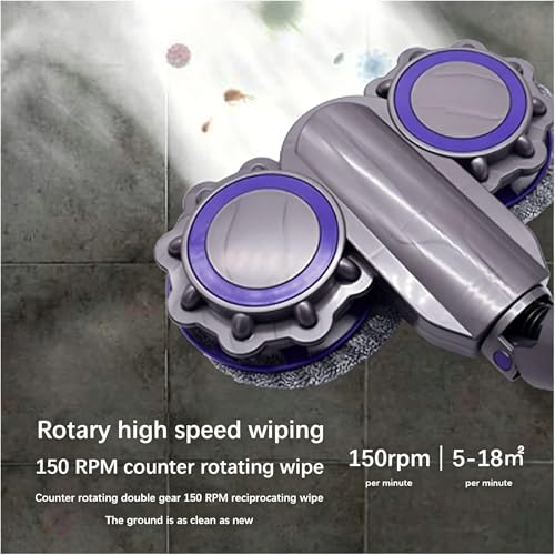 Electric Mop Head Attachment Compatible with Dyson V7 V8 V11 V10 Vacuum Cleaner Attachment with Water Tank and Mops (Color : V7V8V10V11)