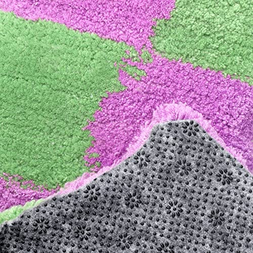 Pllieay 72x40 Inch Non Slip Final Backing Cloth,Vinyl Primary Tufting Cloth | Backing Fabric, Non Slip Pad with Plum Blossom Pattern for Carpets Rug Tufting Gun Cushion Punch Needle