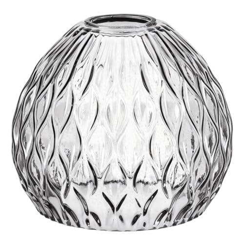 Globe Ripple Glass Lamp Shade