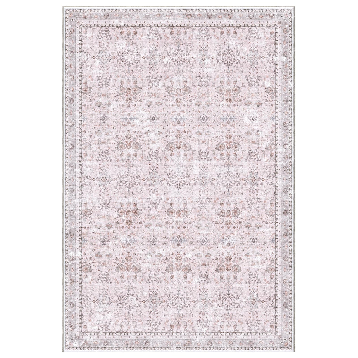4x6 Area Rugs (Pink / 4' x 6' (Rectangular))