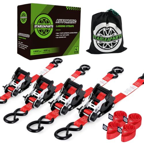 Retractable Ratchet Straps