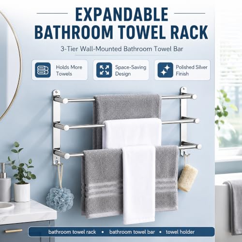 Expandable Bathroom Towel Rack 16.34 (Expandable Bathroom Towel Rack)