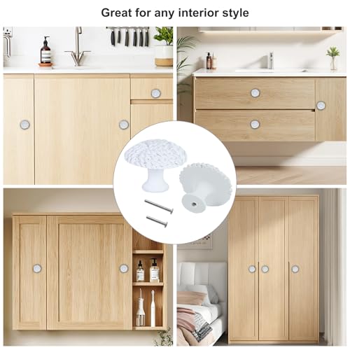 Coastal Cabinet Knobs Set of 12 (White)
